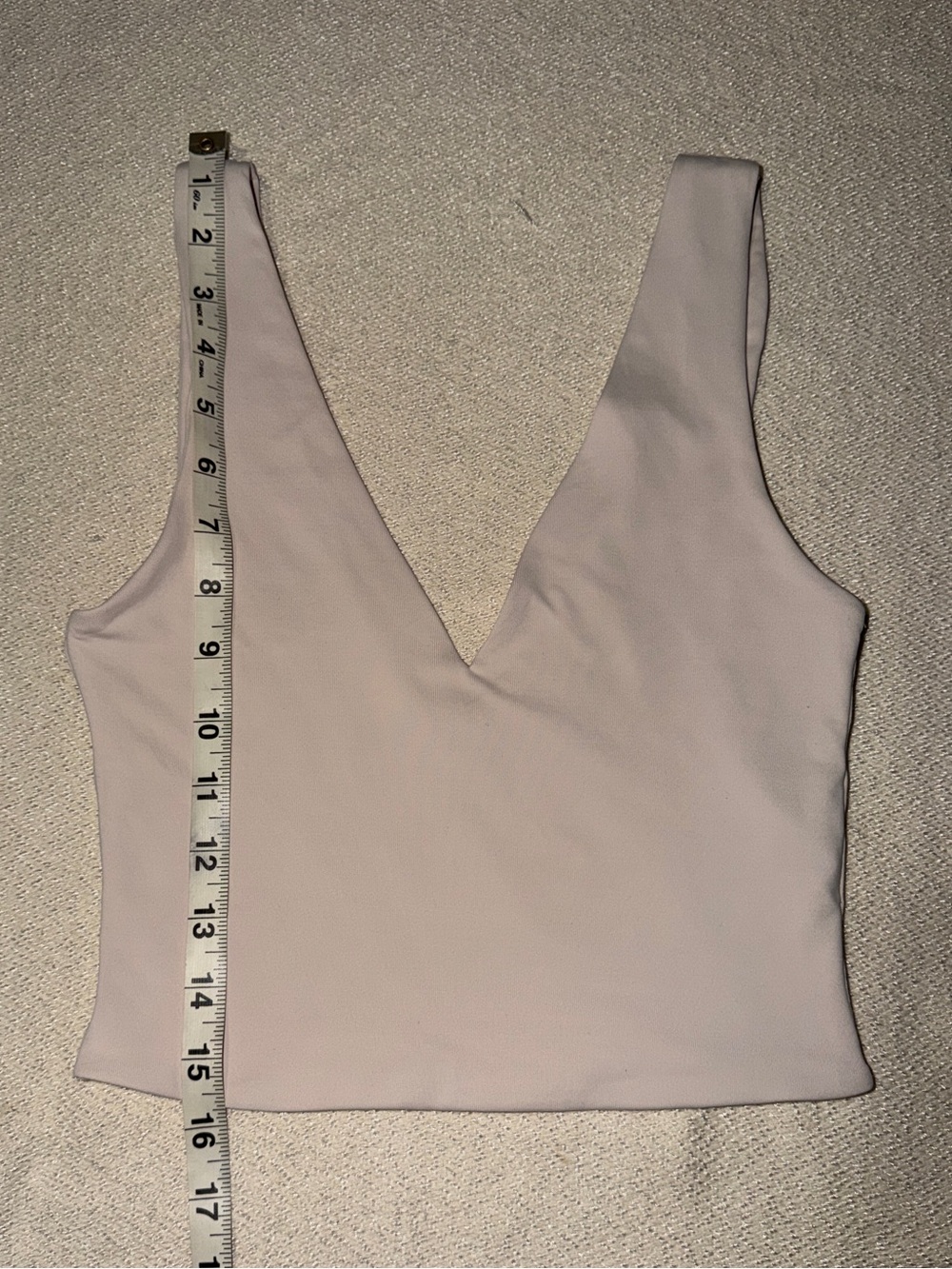 Aritzia Babaton Contour V-neck Tank (denude)